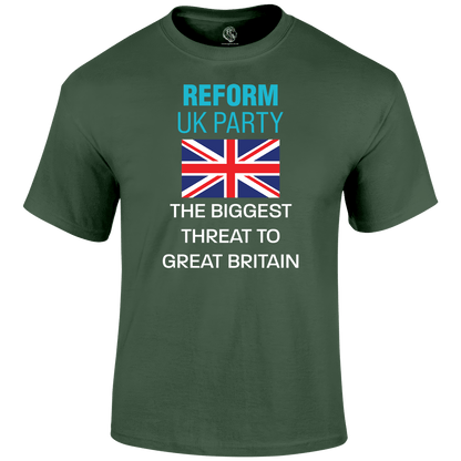 Reform UK Party T Shirt by Lion Legion 