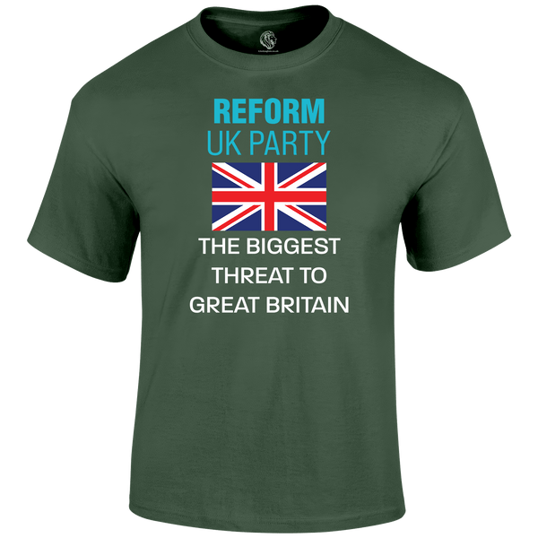 Reform UK Party T Shirt by Lion Legion 