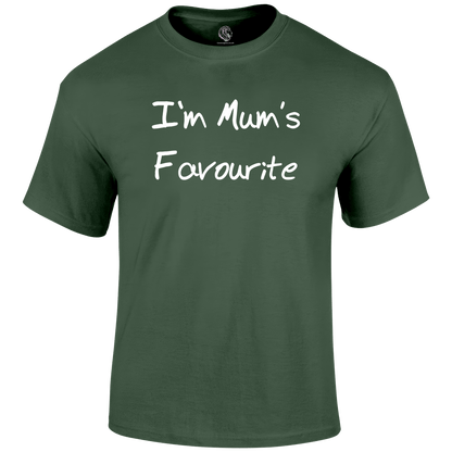 Mum's Favourite T Shirt by Lion Legion 