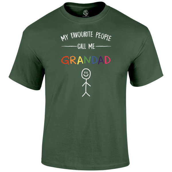 Call Me Grandad T Shirt by Lion Legion 