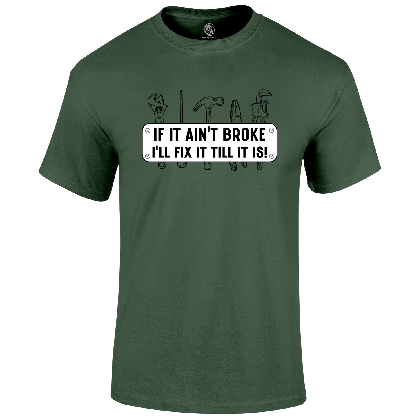I'll Fix It T Shirt by Lion Legion 