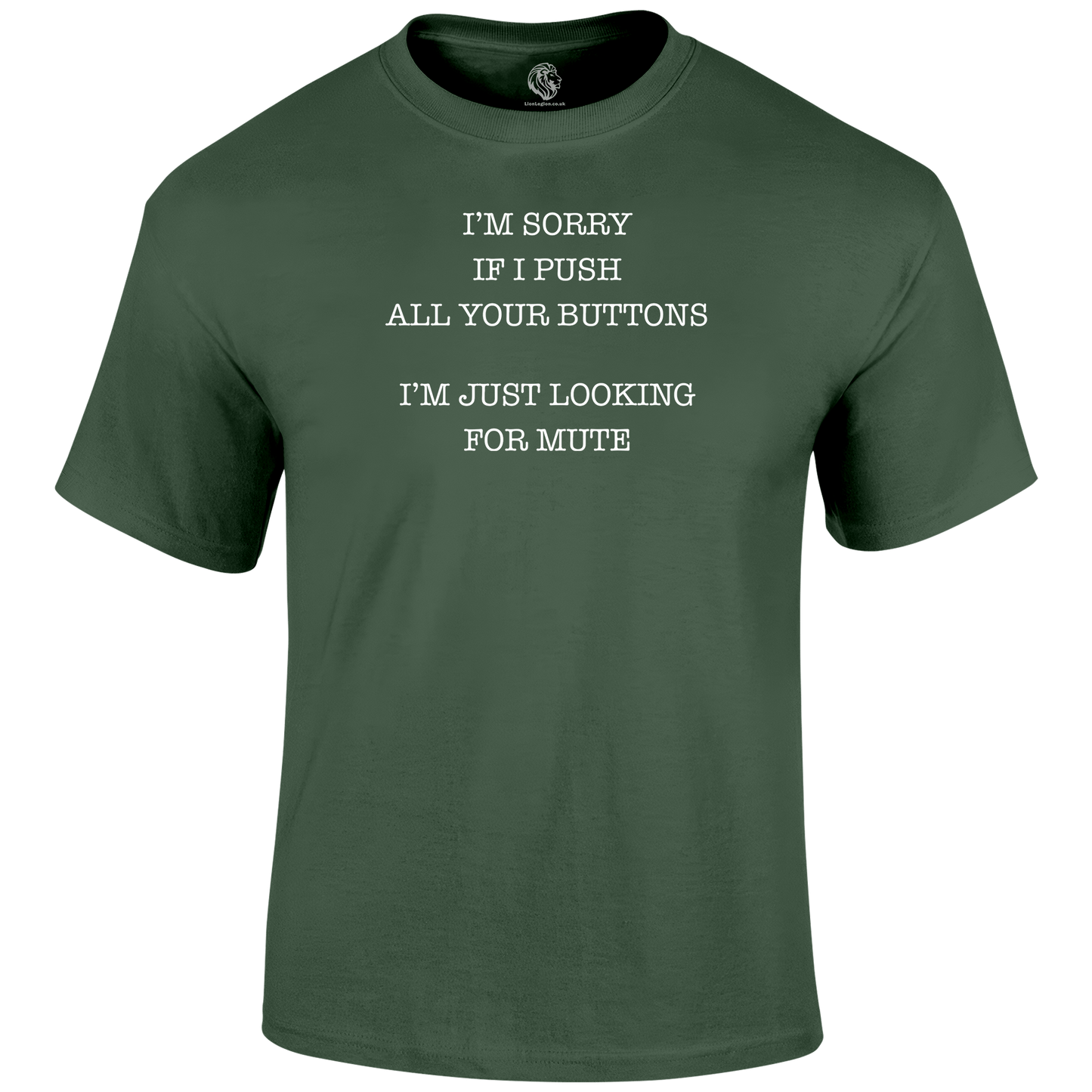 Looking For Mute T Shirt by Lion Legion 
