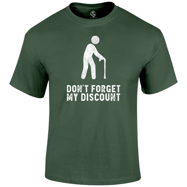 My Discount Funny T Shirt by Lion Legion 