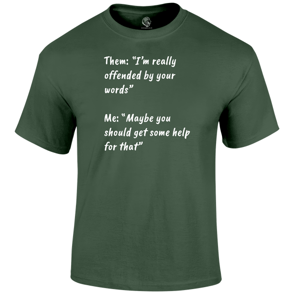 Get Help T Shirt by Lion Legion 