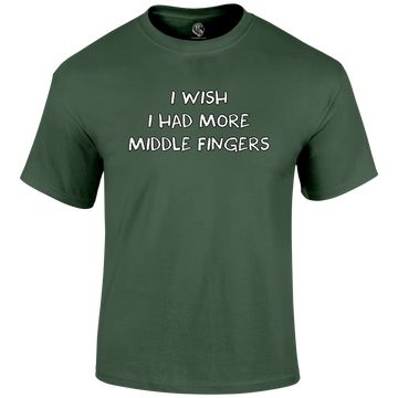 More Middle Fingers T Shirt