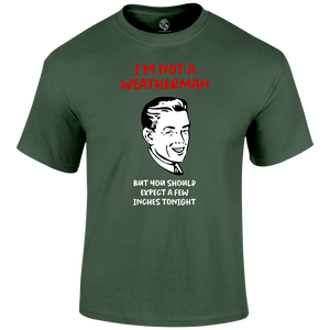 Weatherman Funny T Shirt
