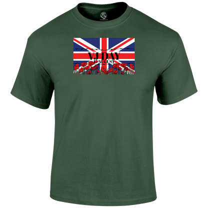 V-J Day Remembrance T Shirt by Lion Legion 