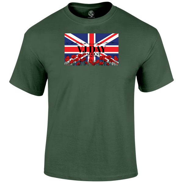 V-J Day Remembrance T Shirt by Lion Legion 