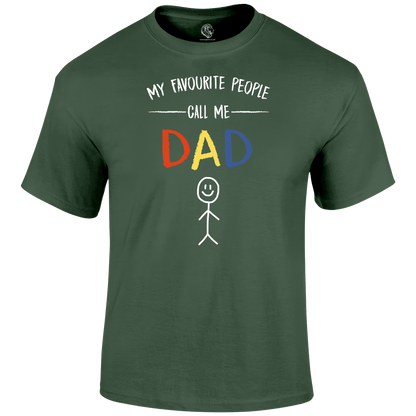 Call Me Dad T Shirt by Lion Legion 