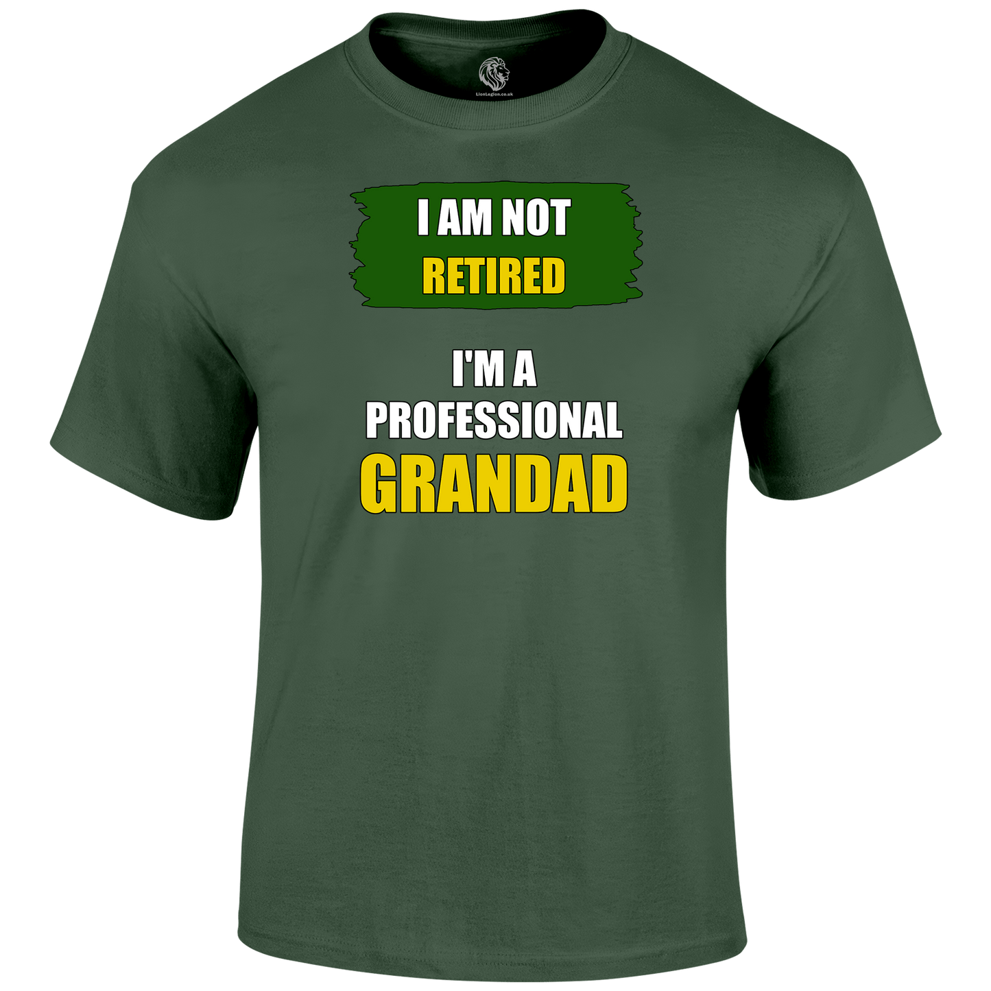 I'm A Professional Grandad T Shirt by Lion Legion 