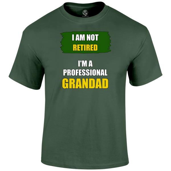 I'm A Professional Grandad T Shirt by Lion Legion 