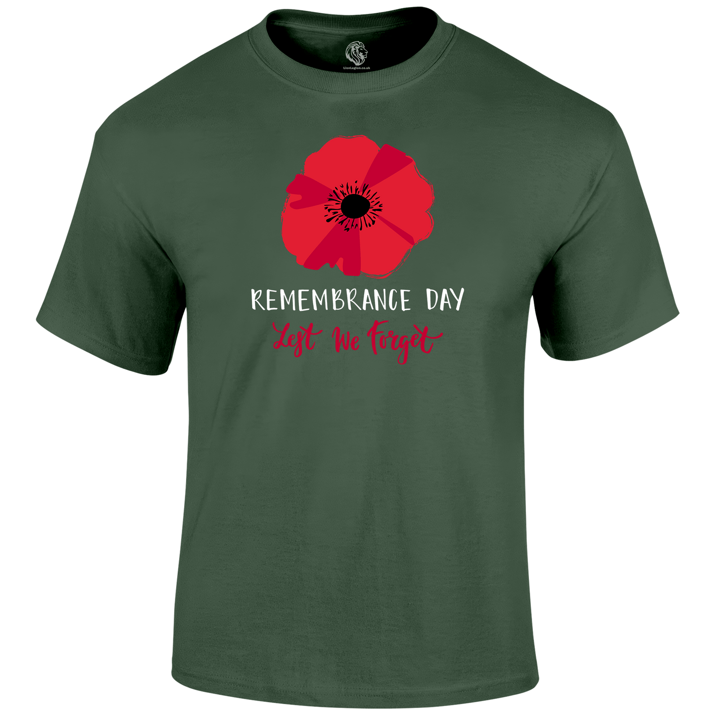 Remembrance T Shirt by Lion Legion 