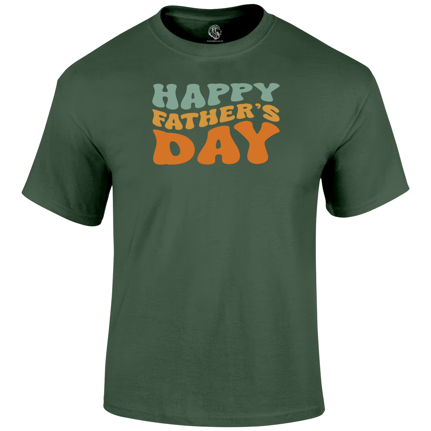 Retro Fathers Day T Shirt by Lion Legion 