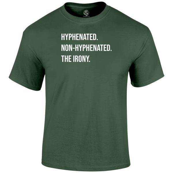 Hyphenated T Shirt by Lion Legion 