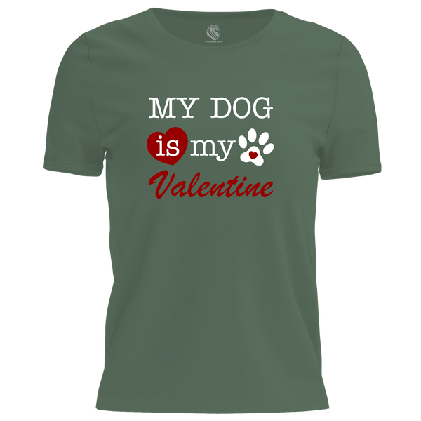 Dog Valentine T Shirt by Lion Legion 