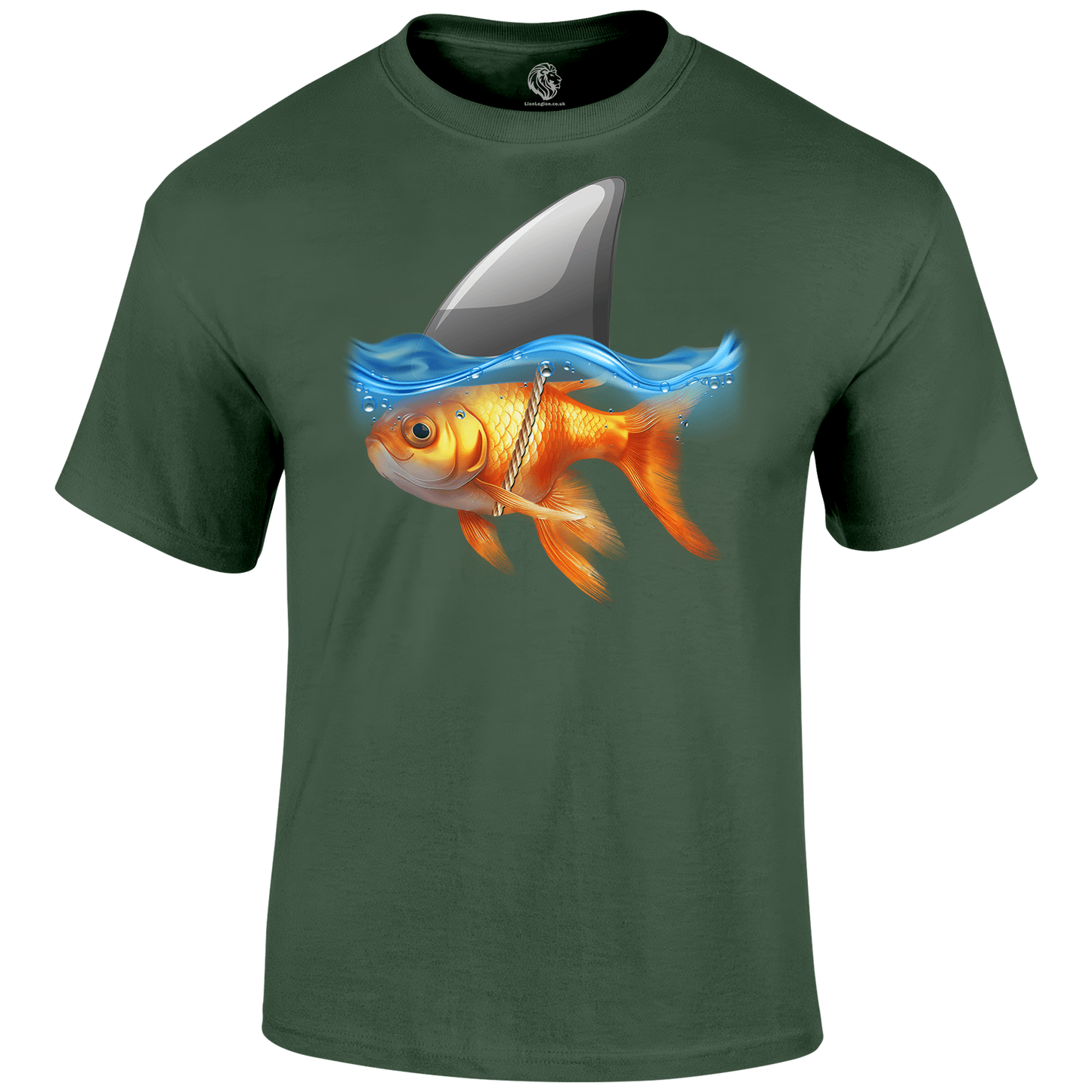 Naughty Goldfish T Shirt by Lion Legion 