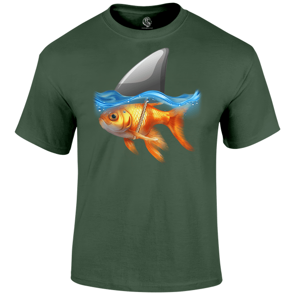 Naughty Goldfish T Shirt by Lion Legion 