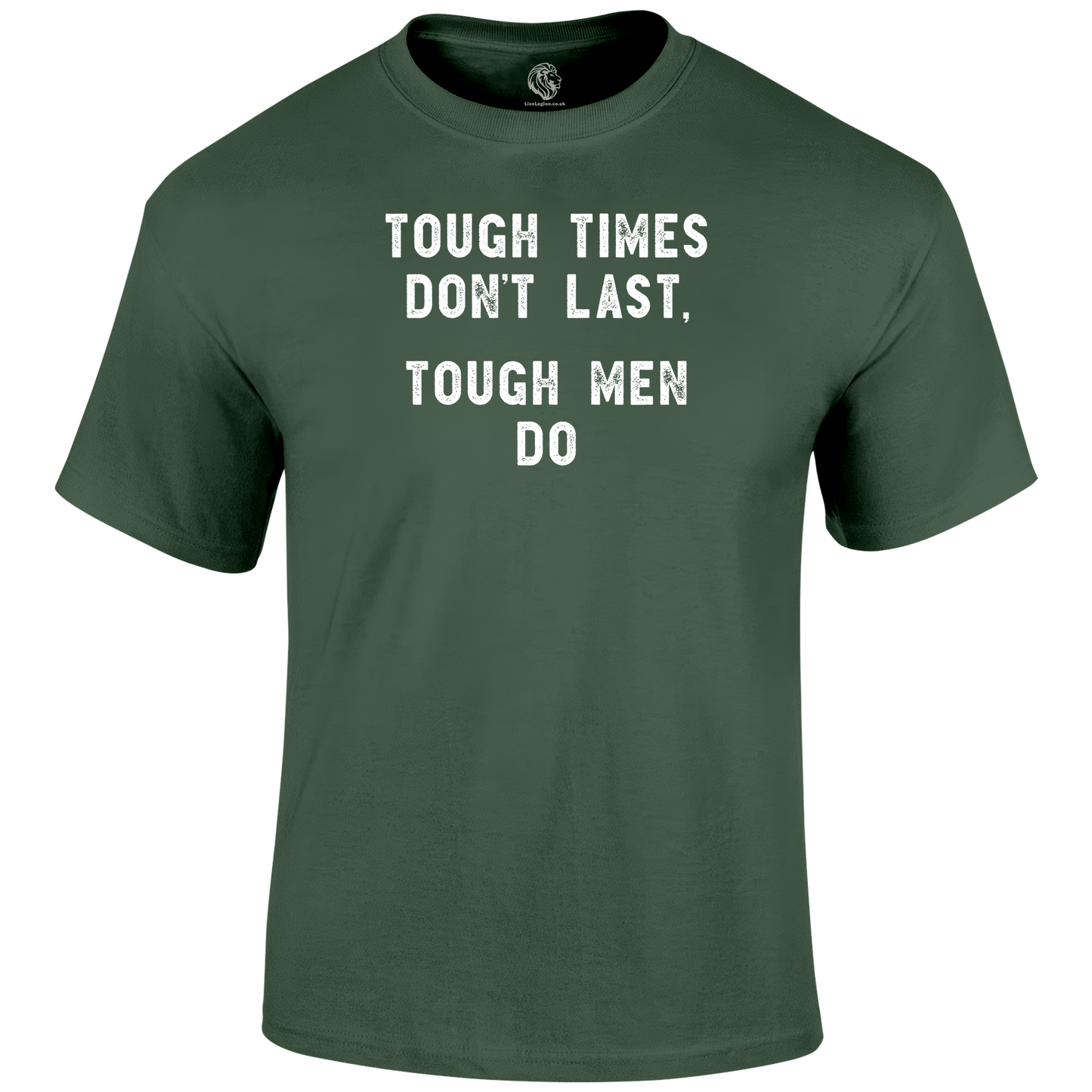 Tough Times Funny T Shirt by Lion Legion 