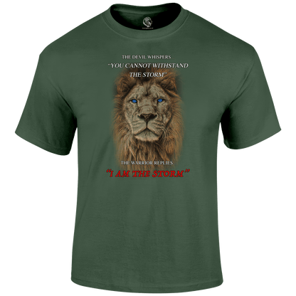 I Am The Storm T Shirt by Lion Legion 