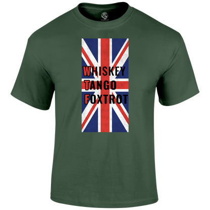 WTF Flag Patriotic T Shirt by Lion Legion 