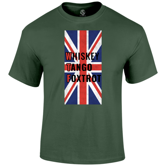 WTF Flag Patriotic T Shirt by Lion Legion 
