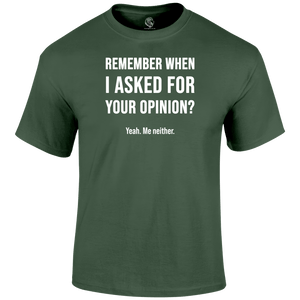 Remember When Funny T Shirt