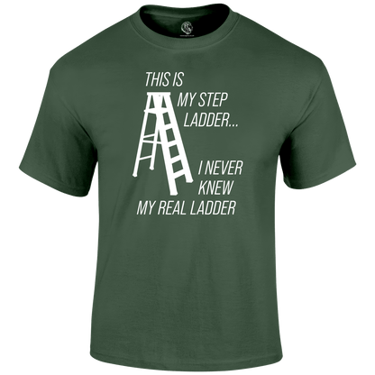 Step Ladder T Shirt by Lion Legion 