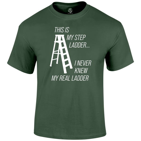 Step Ladder T Shirt by Lion Legion 