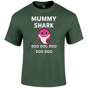Mummy Shark Funny T Shirt