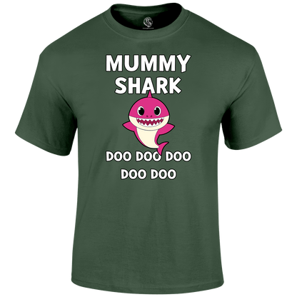 Mummy Shark Funny T Shirt by Lion Legion 