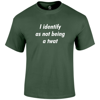 I Identify As Not Being T Shirt by Lion Legion 