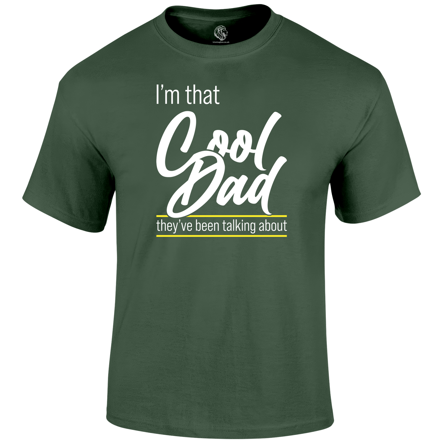 Cool Dad T Shirt by Lion Legion 