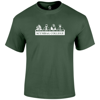 Scumbag College Funny T Shirt by Lion Legion 