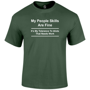 People Skills T Shirt