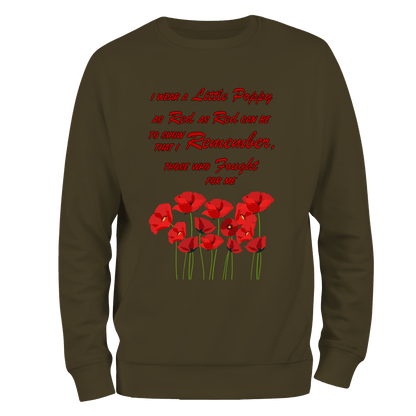 Red As Red Can Be Remembrance Day Sweatshirt by Lion Legion 