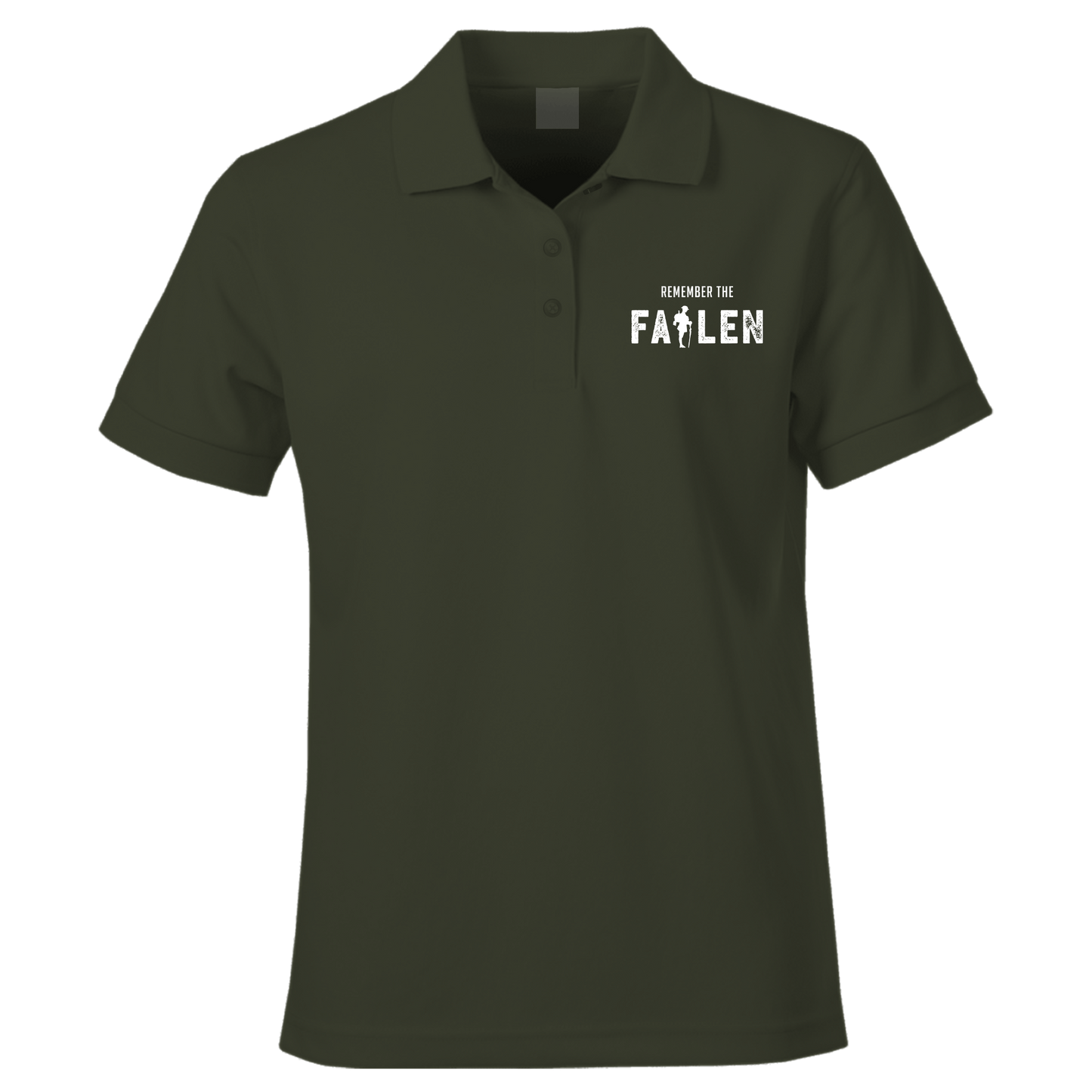 The Fallen Remembrance Polo Shirt by Lion Legion 