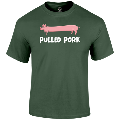 Pulled Pork Funny T Shirt by Lion Legion 