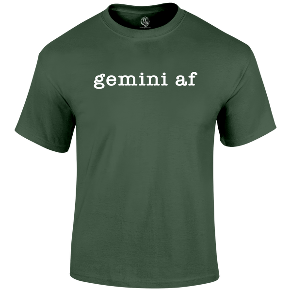 Gemini AF T Shirt by Lion Legion 