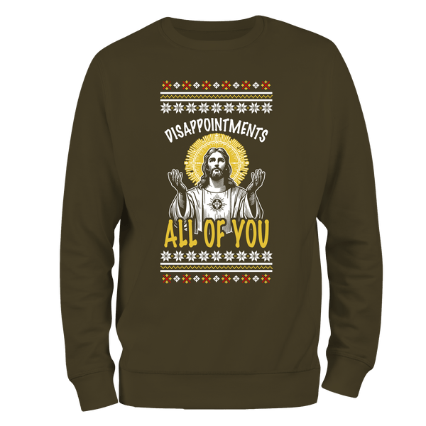 Disappointments Christmas Jumper by Lion Legion 