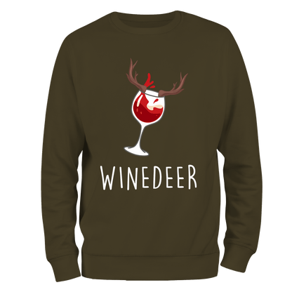 Winedeer Christmas Jumper by Lion Legion 