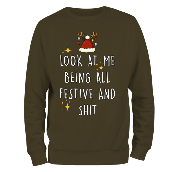 All Festive Christmas Jumper by Lion Legion 