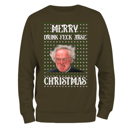 Father Jack Christmas Jumper by Lion Legion 