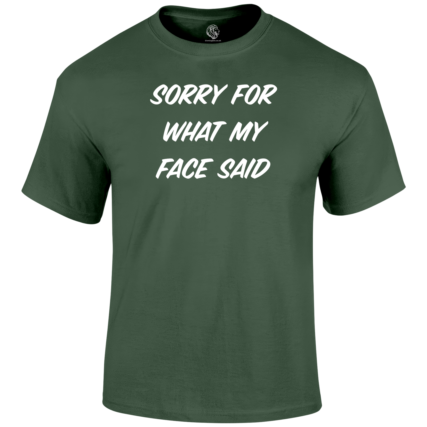 What My Face Said Funny T Shirt