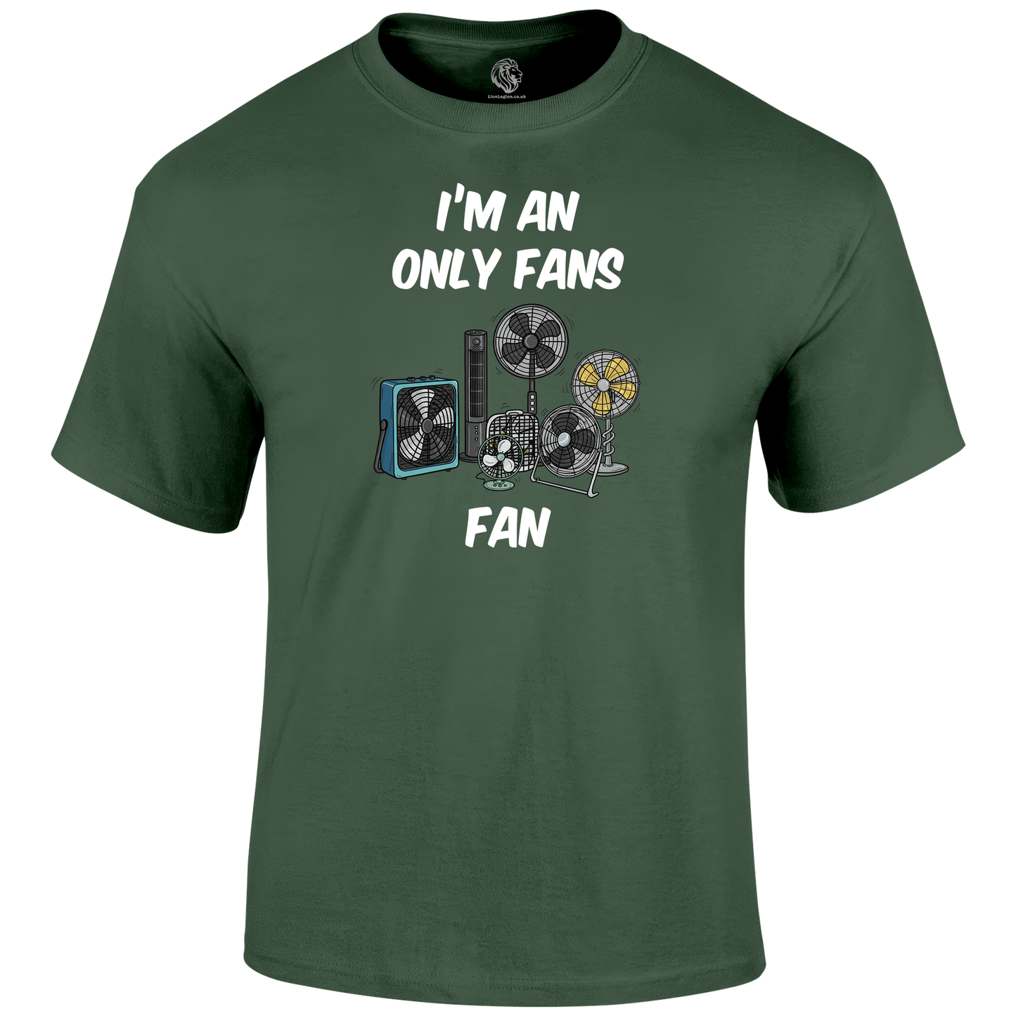 Only Fans Funny T Shirt by Lion Legion 
