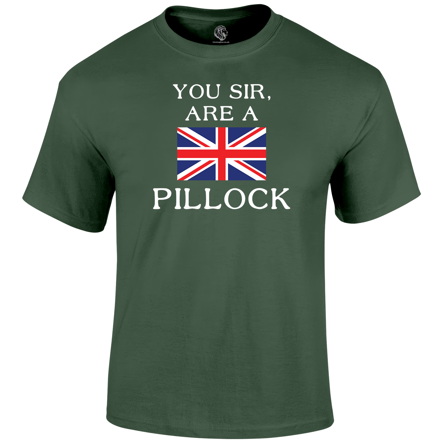 Pillock Funny T Shirt by Lion Legion 