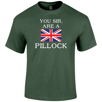 Pillock Funny T Shirt by Lion Legion 
