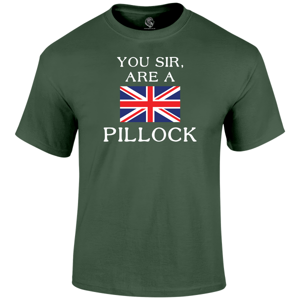 Pillock Funny T Shirt by Lion Legion 