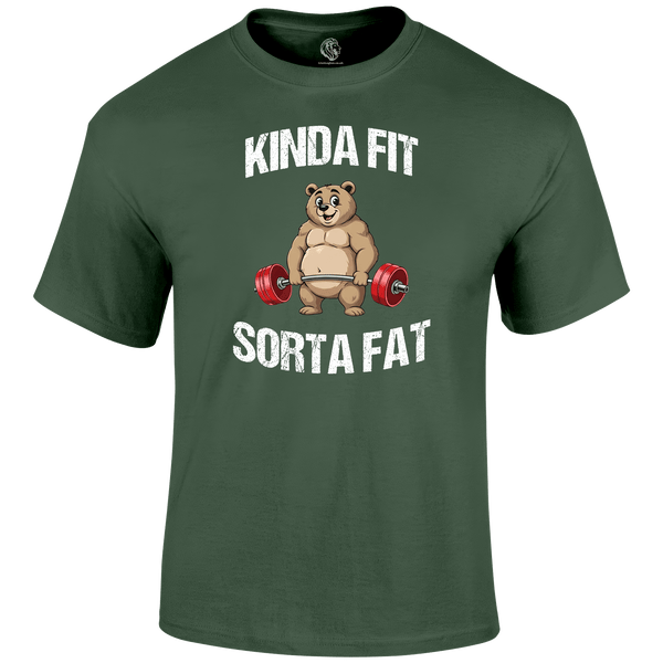 Kinda Fit Funny T Shirt by Lion Legion 