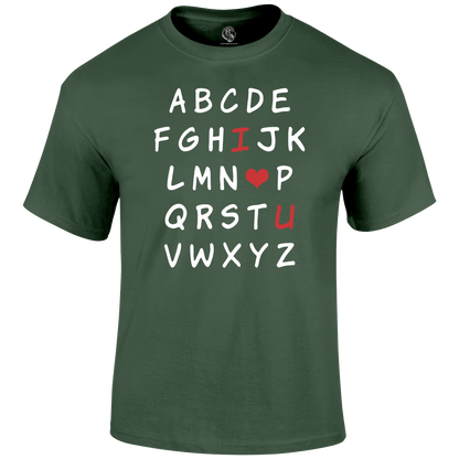 Valentine Alphabet Valentine's Day T Shirt by Lion Legion 