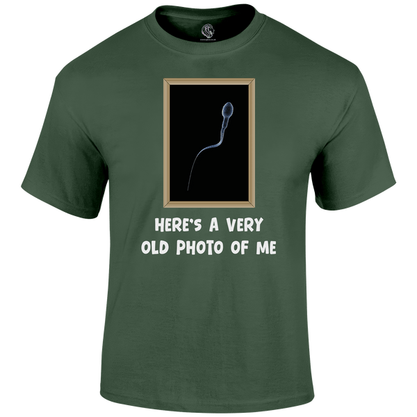 Old Photo Funny T Shirt by Lion Legion 